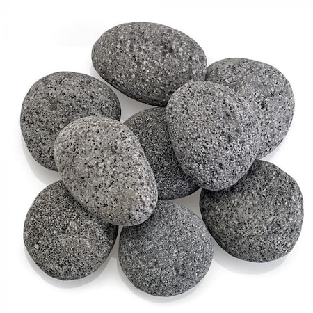 Large Gray Lava Stone (2, 4) 10 Lb Bag